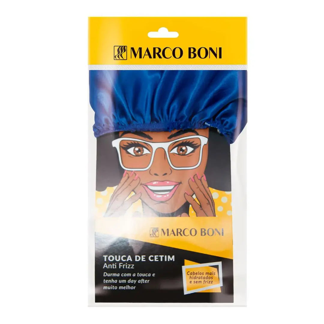 Touca De Cetim Anti Frizz Para Cabelo Marco Boni Sortido